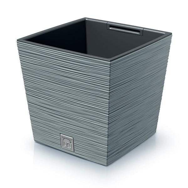 Ghiveci decorativ Prosperplast Furu Square Low, DFS300-422U, beton
