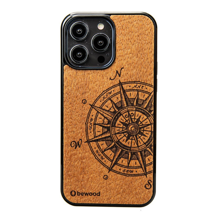 Husa telefon Bewood, din lemn, pentru iPhone 14 Pro Max, Traveler