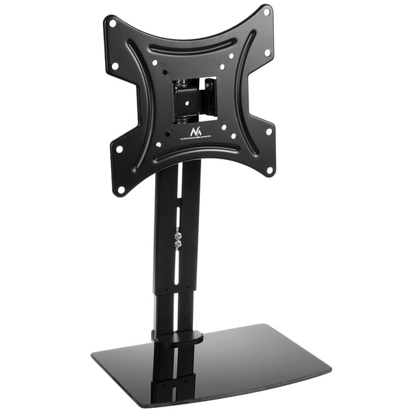 Suport de perete pentru televizor cu raft Maclean, max. 20 kg, max. VESA 200x200, pentru televizoare de 15-42", MC-451