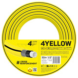 Furtun de grădină Cellfast 4Yellow, 4 straturi, 1/2", 30 m, galben