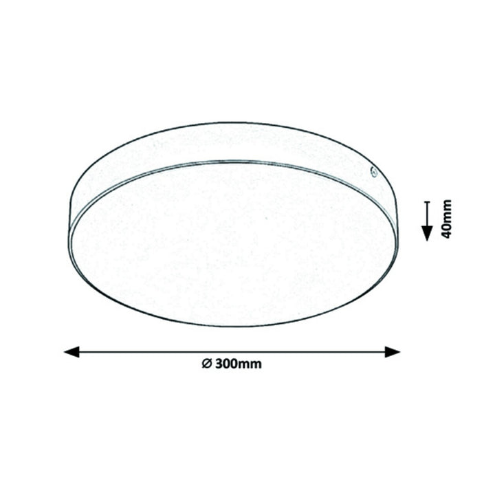 Lampa de exterior Rabalux, Tartu, 2500lm, IP44, reglare intensitate lumina