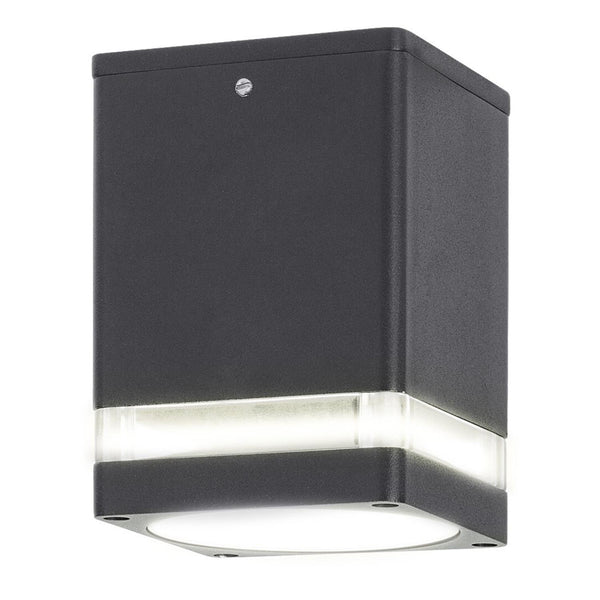 Corp de iluminat pentru terasa, Zombor 7818, GU10, 35W, antracit