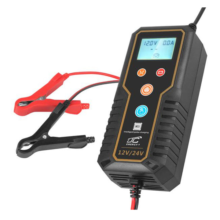 Redresor auto LTC, LX1203, 12V/24V,  2Ah - 150Ah, afisaj LCD