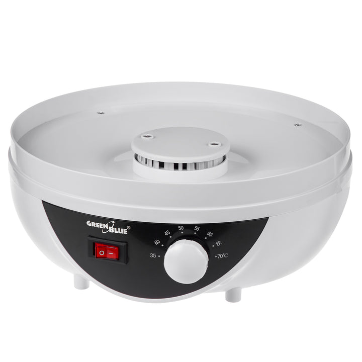 Deshidrator pentru legume GreenBlue GB195, 250W, 5 tavi, alb