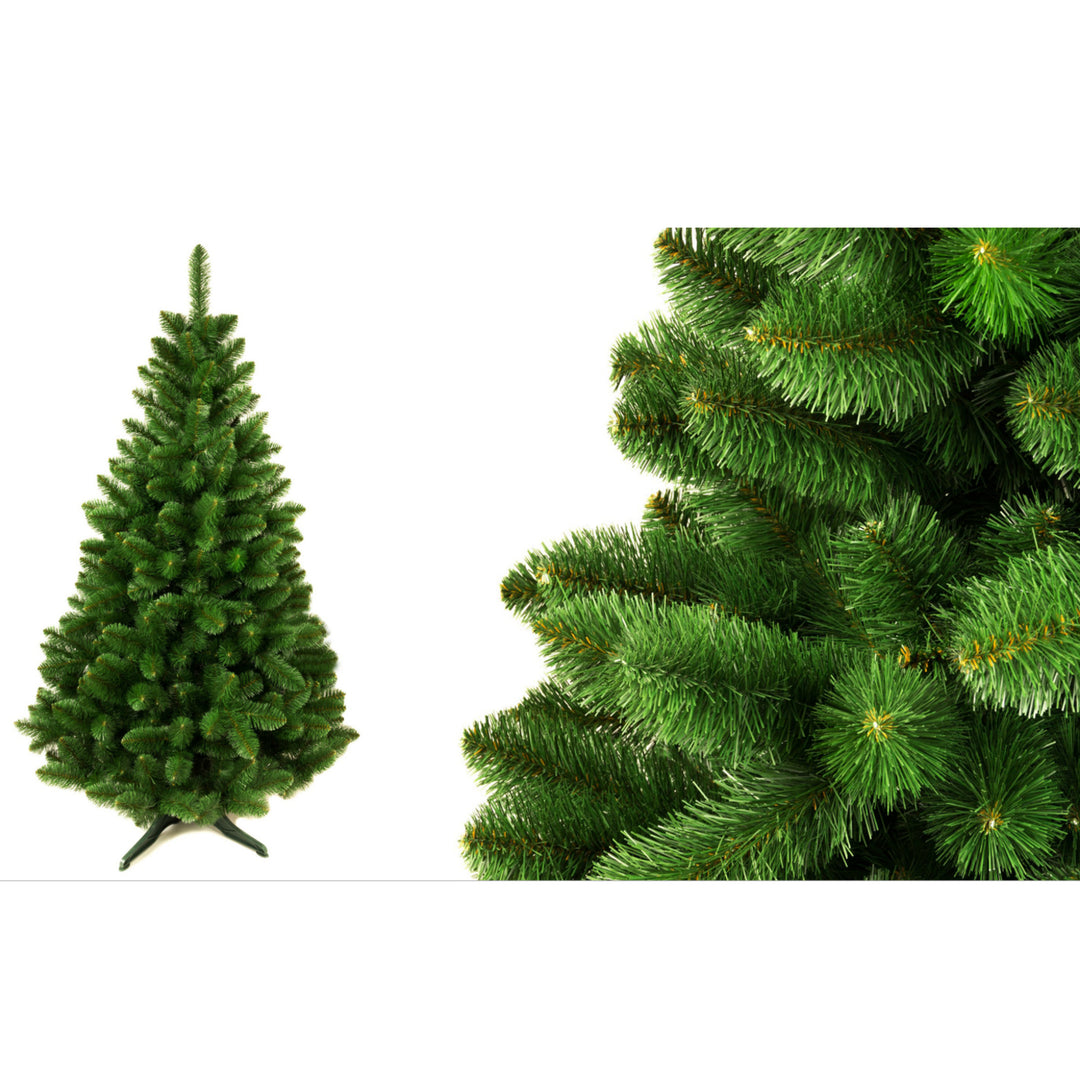 Brad artificial Damich, cu suport din plastic, 220cm