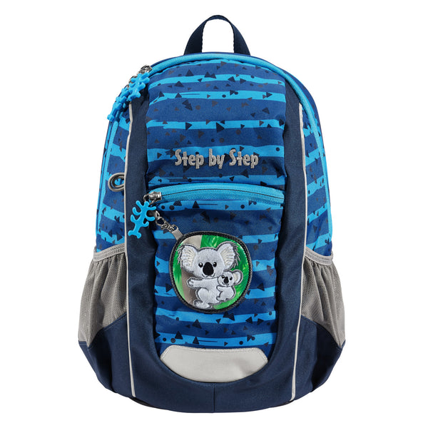 Ghiozdan Step by Step Junio Kiga Maxi Coala, 35 x 26 x 12 cm, 10 L, albastru