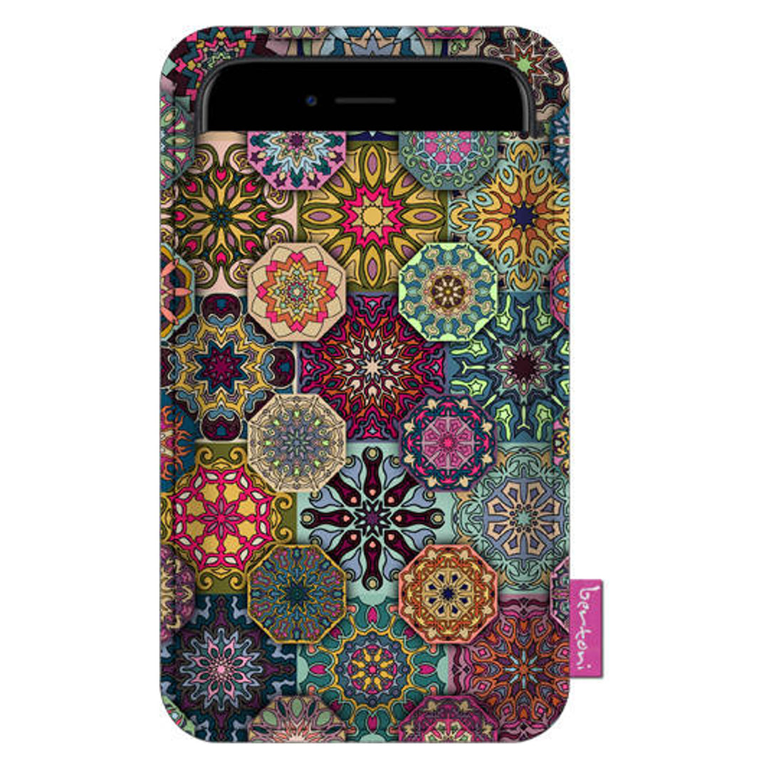 Husa pentru telefon Bertoni Valencia XXL, 8.5 x 16.5 cm, multicolor