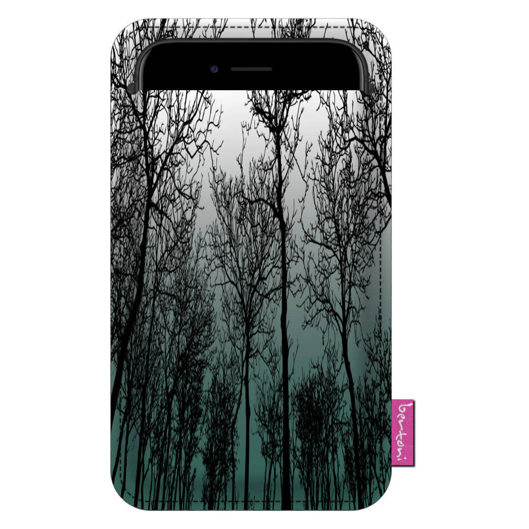 Husa pentru telefon Bertoni Forest Mood XXL, 8.5 x 16.5 cm, antracit