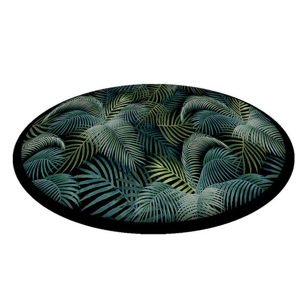 Perna pentru scaun sau podea Bertoni Mallorca, 35 cm, negru-verde