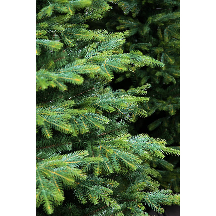 Brad de Craciun artificial, Molid Caucazian, cu suport, 1.9 m, verde