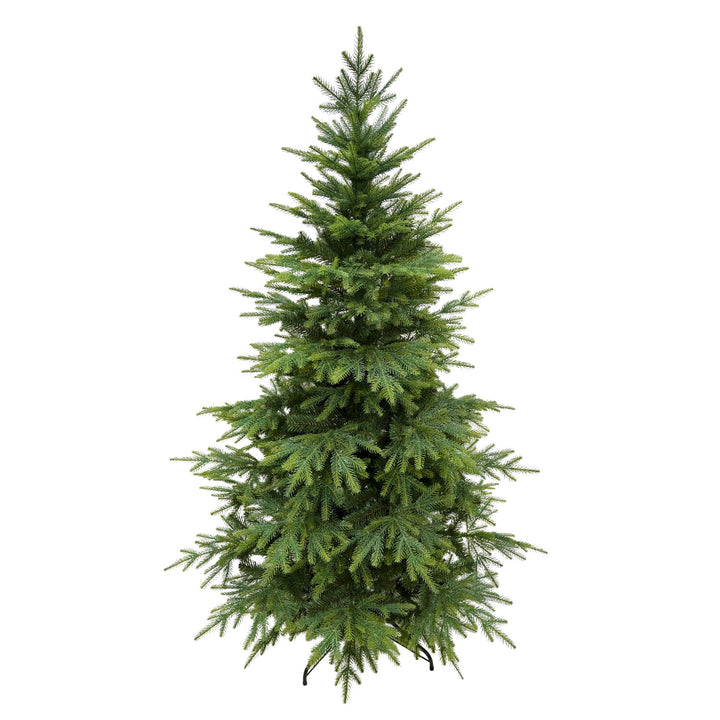 Brad de Craciun artificial, Molid Caucazian, cu suport, 1.9 m, verde