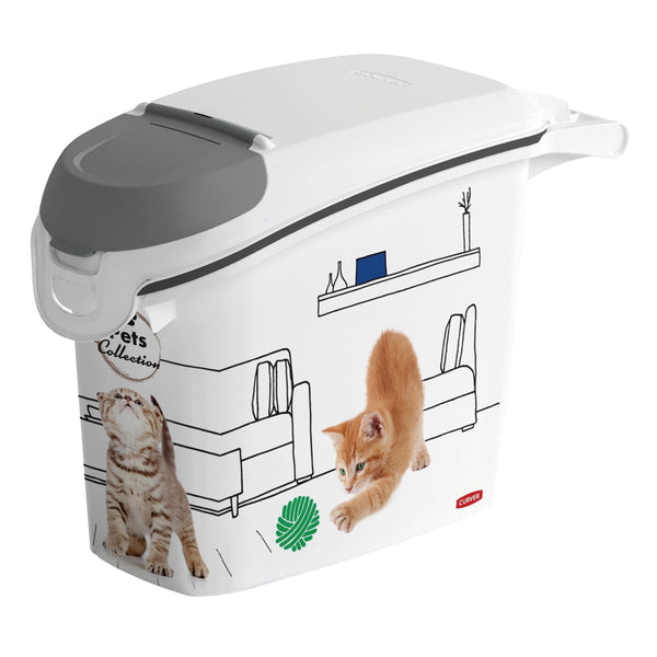 Recipient stocare nisip litiera Curver PetLife, 6kg/ 15 L