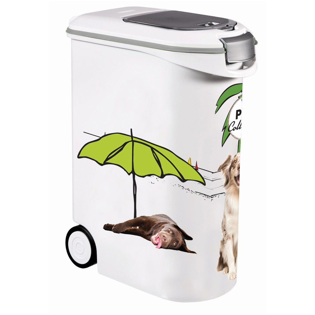 Recipient stocare mancare, pentru animale, Curver PetLife, 20 kg/ 54 L