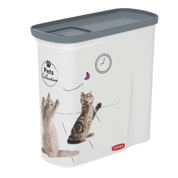 Recipient pentru depozitarea hranei pentru animale de companie Curver PetLife 2L
