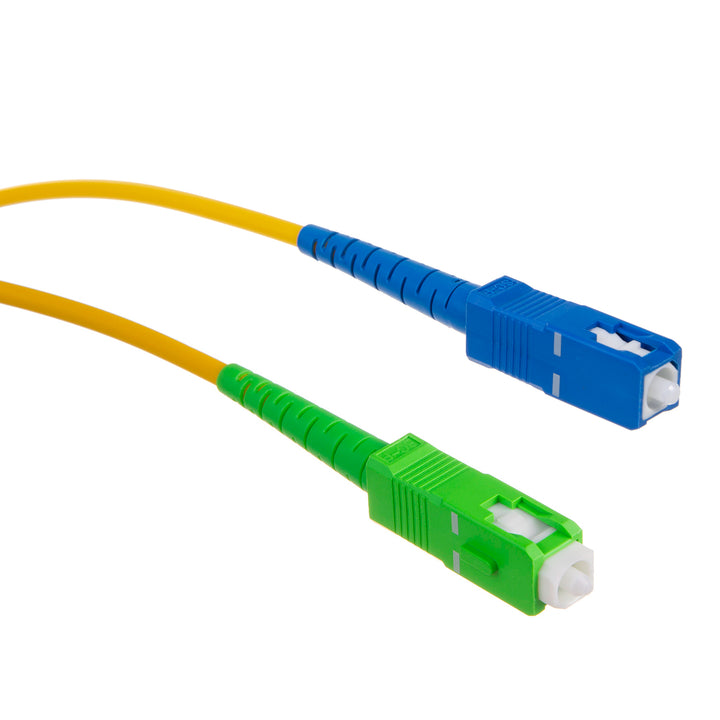 Cablu fibra optica Patchcord SC/APC-SC/UPC Maclean MCTV-403, 5 m, multicolor