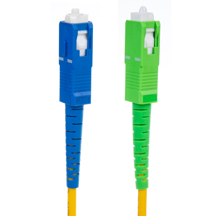 Cablu fibra optica Patchcord SC/APC-SC/UPC Maclean MCTV-403, 5 m, multicolor