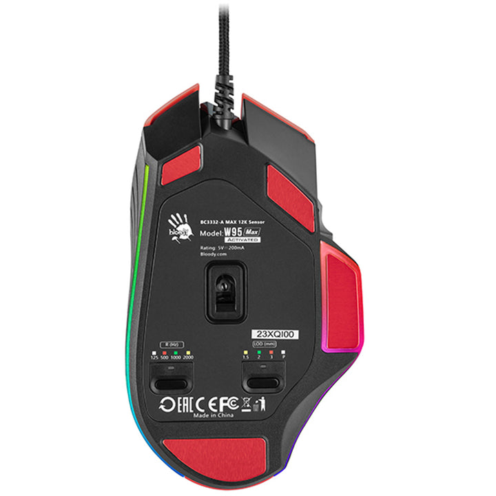 Mouse A4TECH BLOODY W95Max USB Sports Red A4TMYS47257