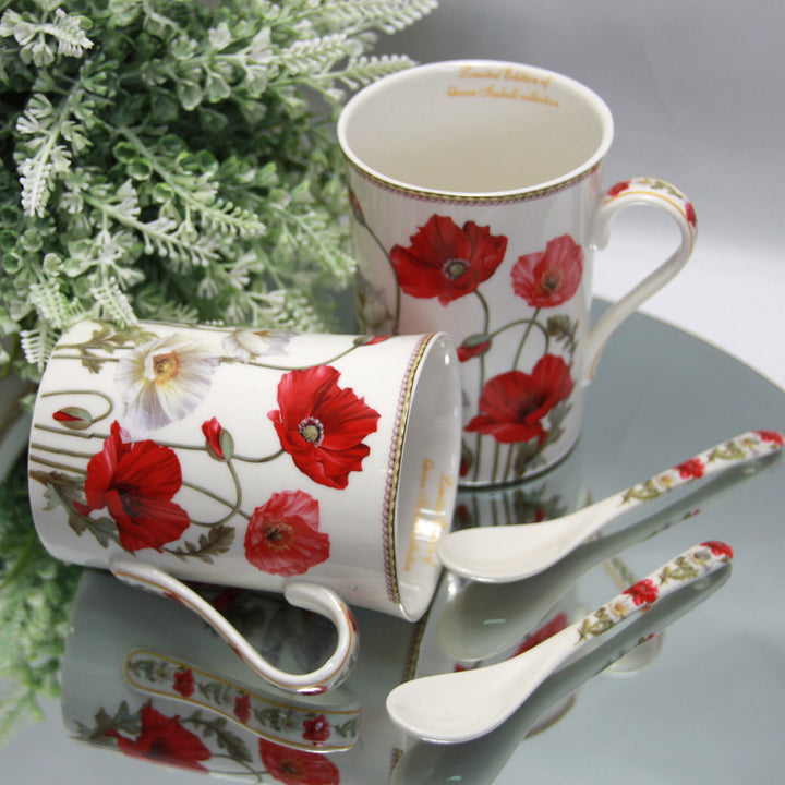 Set de 2 cani pentru cafea sau ceai, Queen Isabell