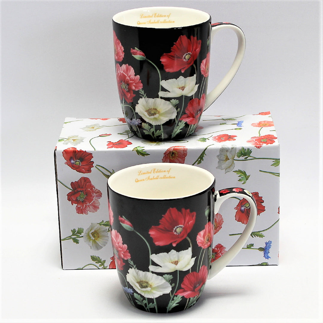 Set de 2 cani pentru cafea sau ceai, Queen Isabell