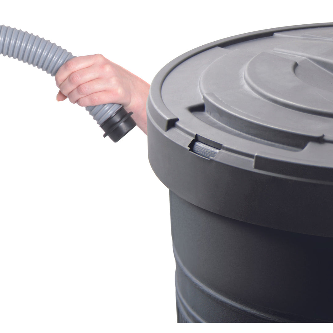 Rezervor apa de ploaie Raincan, plastic, negru, 210L