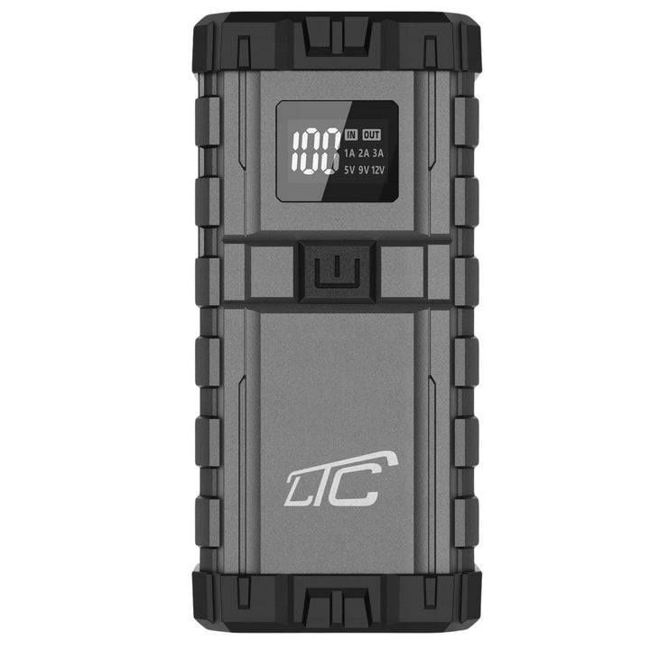 Starter auto Jump Starter, 24000mAh/2500A, negru QC Type-C PD 65W/USB OUT 3A DC 12V
