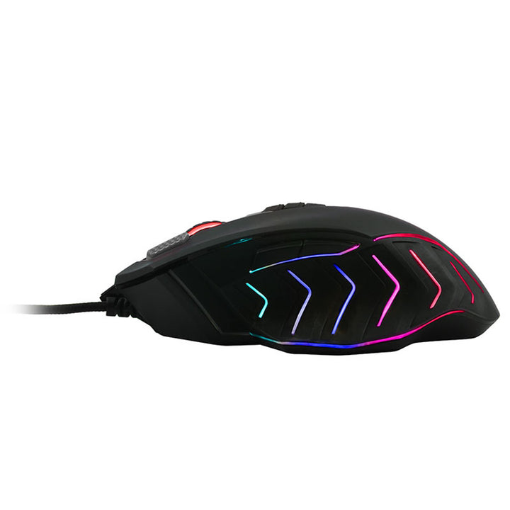 Mouse de gaming A4TECH, USB, 8000 DPI, glisante metalice, J95 RGB Pixart (Activat)