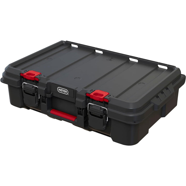 Trusă de scule Keter, compartimente detașabile, organizator, negru, Stack'N'Roll 253382