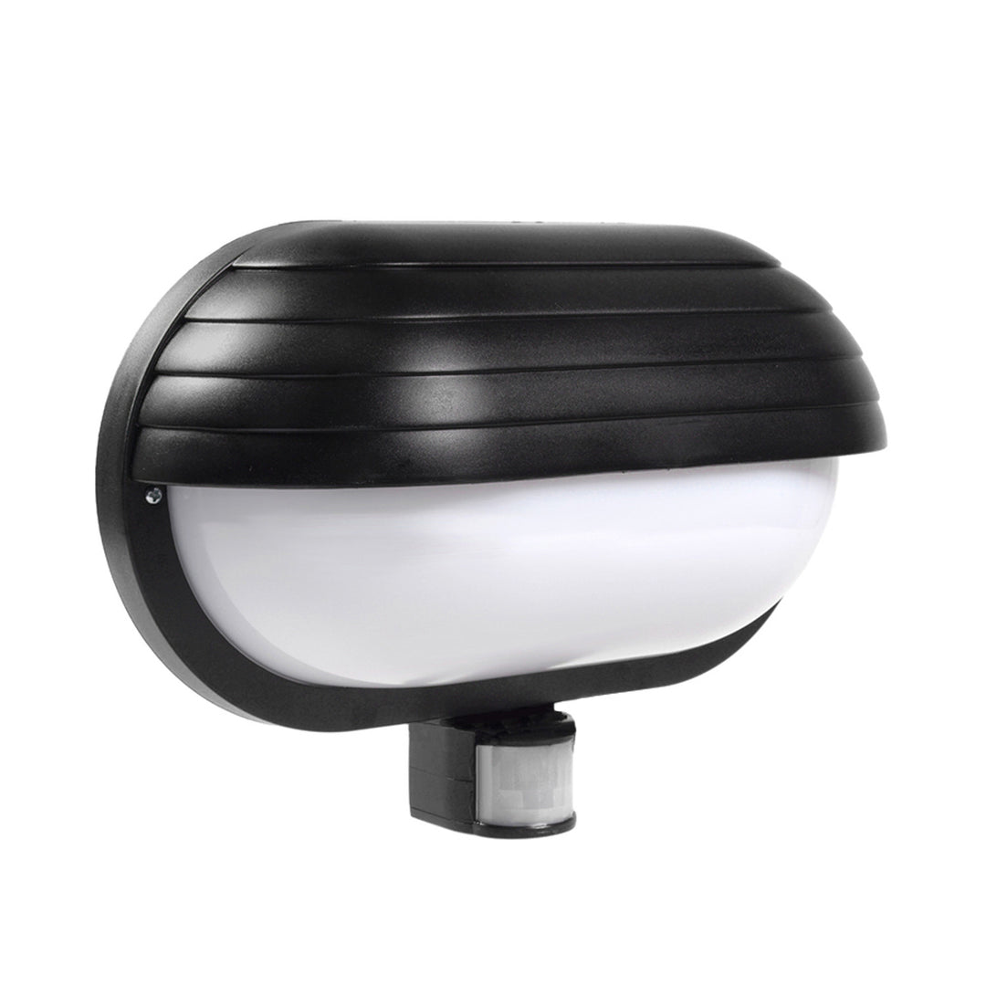 Corp de iluminat de perete Maclean, cu senzor PIR, max. 60W, 180°, MCE33B + LED 9W