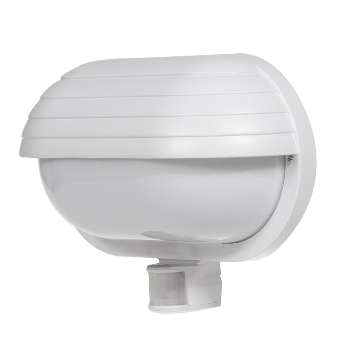 Corp de iluminat de perete Maclean, cu senzor PIR, max. 60W, 180°, MCE33 W + LED 9W
