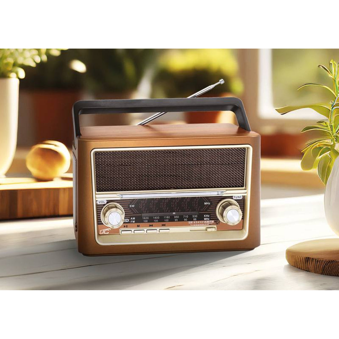 Radio portabil LTC, Bluetooth, FM/AM/SW, USB, LXLTC118UBT
